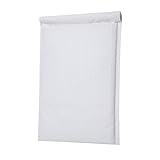PackaPro #0 Poly Self-Seal Bubble Mailer 6X10 Special Extra Wide (actual size 7X10) Padded Envelopes Pack of 50 - White
