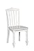 Hillsdale Furniture Lauren Wood Dining or Desk Chair, White