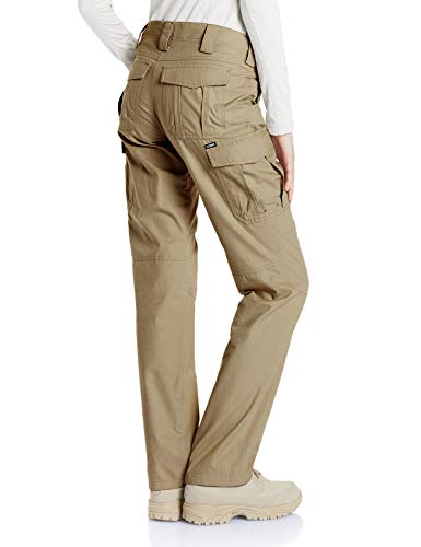 image for CQR CQ-WFP510-KHK_6/Regular Women's Flex Stretch Tactical Long Pants L