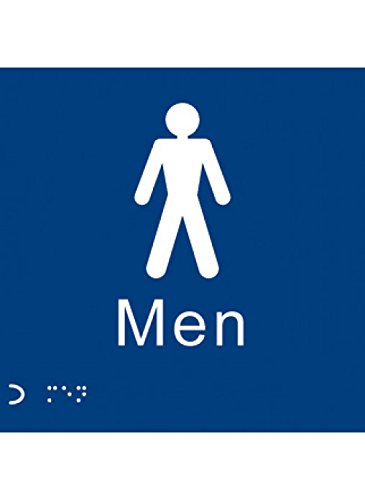Caledonia Signs 56109 Braille Men Symbol