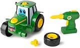 BUILD-A-BUDDY John Deere Build A Johnny Tractor 16 Parts Toy Drill 18m+ view 3