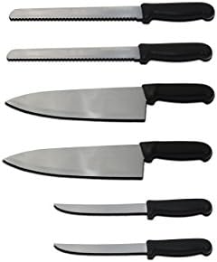 New Jersey Grinding Professionally Sharpened Knife Sets (Bagel Kit 6 Pc Knife Set)