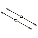 Foxnovo A Set of Replacement Full Spare Parts Accessories Main Shaft Balance Bar Tail Props Connect Buckles Screwdriver for Syma S107G RC Helicopter