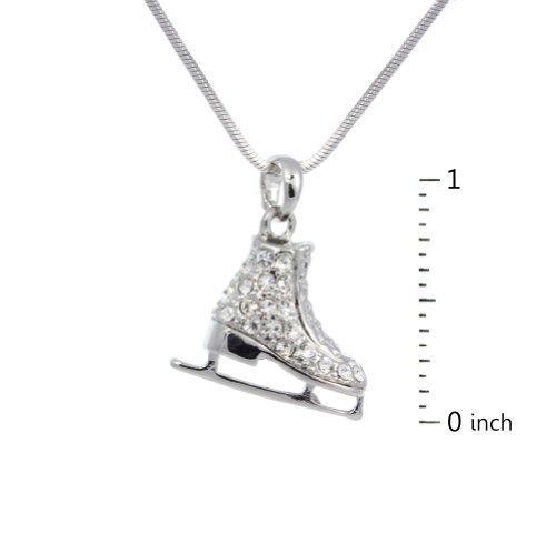 CFG-ONLINE-Crystal-Ice-Skate-Charm-Pendant-Necklace