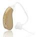 Digital Hearing Amplifier by CLEARON – Behind the Ear Receiver-Less Design CL-702 – Small w/ “Invisible” Wireless Tube