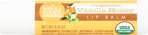 Whole Foods Market Organic Vanilla Honey Lip Balm, 0.15 oz