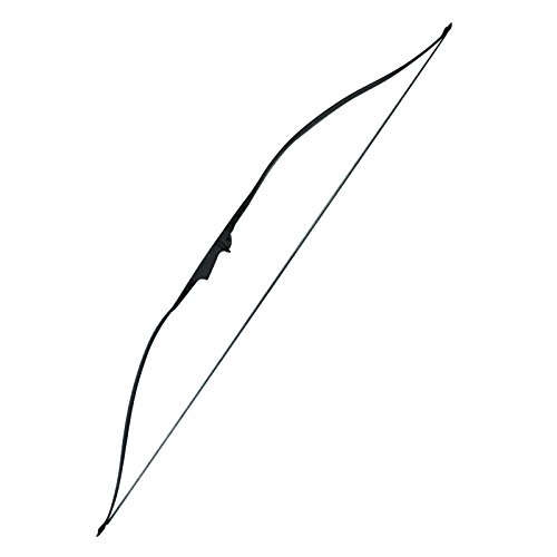SAS 30-35lbs 22-29' Robinhood Long Bow w/ Armguard, Arrow Rest and 2 x Arrows (Black)