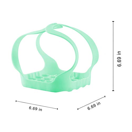 Pressure Cooker Sling Silicone Bakeware Sling, Compatible with Instant Pot and Other Brand Multi Function Cookers (Green) - Thumbnail 3