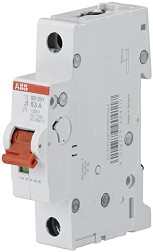 ABB SD201/25 Main Switch Disconnector Switch 1-Pole 25 A Red en promo sur Amazon