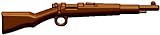 BrickArms 2.5 Scale Weapon Kar98 Brown [Toy]