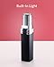 Hair Removal for Women, Painless Hair Remover, Domie Mini Travel Size Hair Trimmer for All Body and Facial Hair, Battery Powered