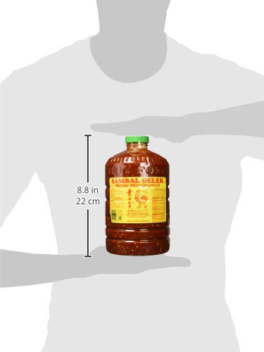 HUY FONG SAMBAL OELEK, 8.5 POUND ,CHILI,136 OUNCE