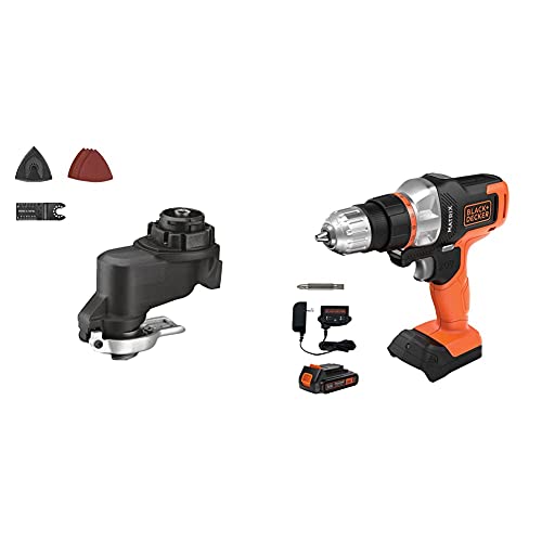 BLACK+DECKER Matrix Oscillating Tool Attachment with 20V MAX Matrix