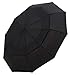 tatji Windproof Compact Travel Umbrella- Reinforced Double Canopy, Auto Open/Close, 10 ribs, 210T Teflon Fabric