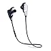 Ansion Bluetooth Wireless Sports 4.1 Lightweight HD Noise Cancelling In-Ear Headphones with Mic,  Black
