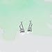 Boma Jewelry Sterling Silver Origami Giraffe Stud Earrings