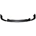 Front Bumper Lip Compatible with 2013-2017 Nissan 370Z, TK Style Black PP Front Lip Finisher Under Chin Spoiler Add On by IKON MOTORSPORTS, 2014 2015 2016