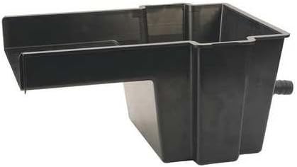TotalPond Waterfall Spillway, 2000 GPH, 14.5"L, Black