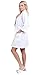 Turkuoise Premium Lightweight Long Waffle Kimono Bath & Spa Robes for Women