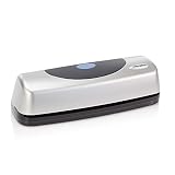 Swingline Electric 3 Hole Punch, Desktop Hole Puncher, Portable, 15 Sheet Punch Capacity, Silver/Black (74515) - A7074515