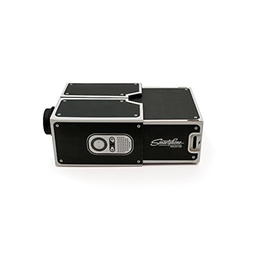 Smartphone Projector, Portable Phone Projector, Black - Luckies of London Office Products, Office & School Supplies, Education & Crafts, Special Education Supplies