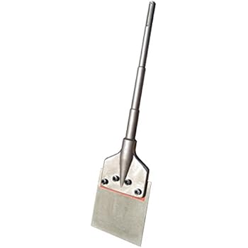6 In Wide Tile Thinset Removal Bit Floor Scraper Sds Max 6