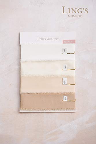 4 Lings+moment+Handmade+Chiffon+Silk+Like