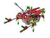 Red Robot super-hero Toy 122pcs Set, Battery Operated Toy,, Build a Unique 3-D Design Figure, its Sturdy Enough To Play With