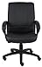 Boss Office Products Caressoft Executive Mid Back Chair in Black