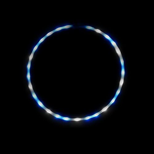 The Hoop Shop® LED Hula Hoop - 28 Color Changing LED Lights - Multiple Sizes Available - Bioluminencence (32)