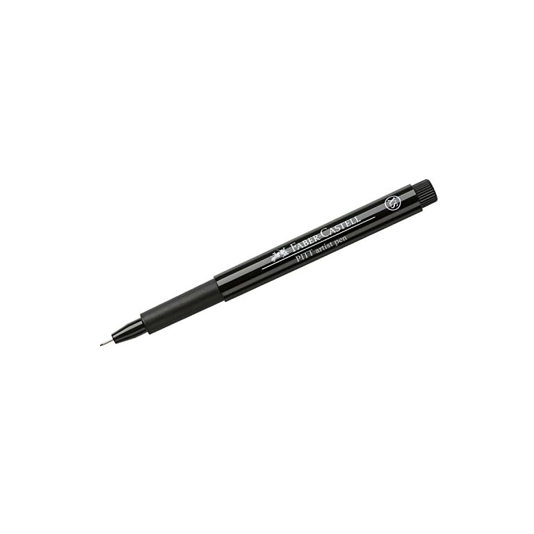 FaberCastell PITT Artist Pen Superfine Fineliner Tip Black (199) 0.1mm