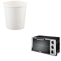 KITDLORO2058SLOH4165U - Value Kit - Solo Flexstyle Double Poly Paper Containers (SLOH4165U) and Delonghi Convection Oven w/Rotisserie (DLORO2058)