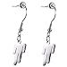 Chutoral 1 Pair Billie Eilish Earring, Hip Hop Singer Fashion Jewelry Earrings with Pendant