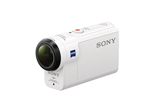Sony-HDRAS300RW-HD-Recording-Action-Cam-Live-View-Remote-Underwater-Camcorder-White