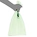 Juvale 3 Gallon Trash Bags (Green, 100 Pack)