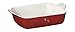 Emile Henry Rouge Small Rectangular Baker 11 X 8 Inches