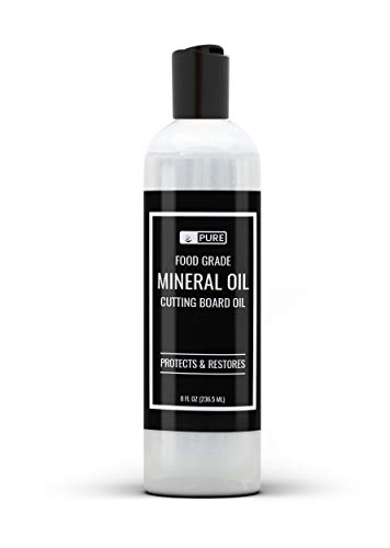Mineral Oil (8 oz) Food Safe, For Cutting Boards, Butcher Blocks