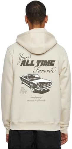 Sweat à Capuche All Time Favorite pour Homme - Coupe Droite - en mélange de Coton et de Polyester - Look Streetwear décontracté - avec Capuche et Poche Kangourou pour Le Quotidien et Les