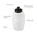 Fitletic Running Water Bottle BPA Free Pair 8 Oz Black Cap Replacement Bottle | Hydration Bottle | Fits Running Belt RB08-01