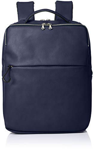 [オティアス] リュック アンティーク仕上げレザータイプ合皮 ビジネス ネイビー商品画像