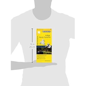 Michelin FRANCE Ariège, Haute-Garonne Map 343 (Maps/Local (Michelin))