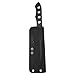 Columbia Survival RailKnife Backpack Tactical Camping Hunting Utility Fixed Blade Stainless Steel Lightweight Bush Craft Knife Multi Position Kydex Sheath (black)