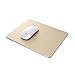 Satechi Aluminum Mouse Pad with Non-Slip Rubber Base - Compatible with Computers, Laptops and Desktops (Gold)