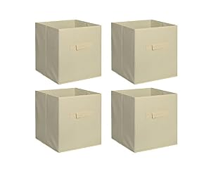 Amazon.com: New Home Storage Bins Organizer Fabric Cube ...