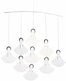 Flensted Mobiles Angel Chorus (9 Angels) Hanging Mobile - 14 Inches Cardboard