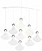 Flensted Mobiles Angel Chorus (9 Angels) Hanging Mobile - 14 Inches Cardboard