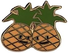 Pineapple pin supporting fertility and IVF campaign #ivfstrongertogether