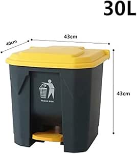 FVGH Bote de Basura al Aire Libre Bote de Basura Tipo Pedestal Hotel