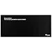 Eligoo Gaming Mouse Pad Extended XXL Large Customized Words Black Mouse Mat - 900x400mm Dimension