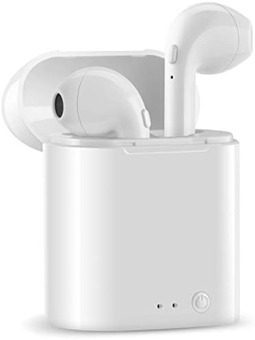 dizauL Wireless Headphones, Wireless Earbuds, Bluetooth Earbuds, Wireless Headsets Stereo In-Ear Earpieces with 2 Built-in Mic Earphone for Smartphones and Tablets